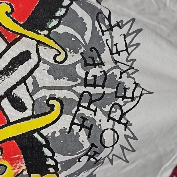 Ed Hardy Skull Graphic Tee Shirt Size Medium‎ New - Picture 4 of 7